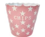 Cerámica Chips Estrellas Rosa-0